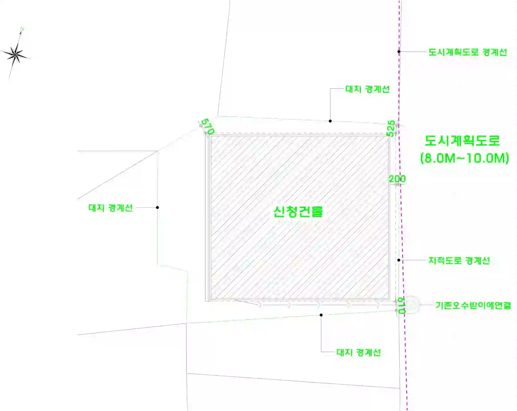 전곡리 462-25 배치도 이미지